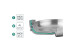 Sautoir inox induction Trichef avec couvercle verre - Lacor