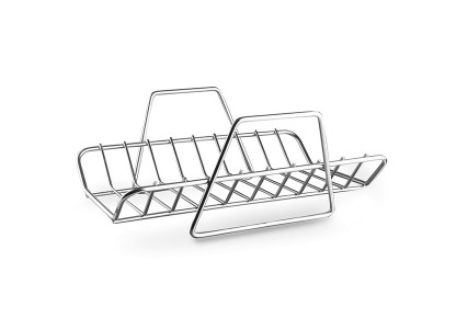 Grille berceau inox pour plat à rôtir Trichef - Lacor