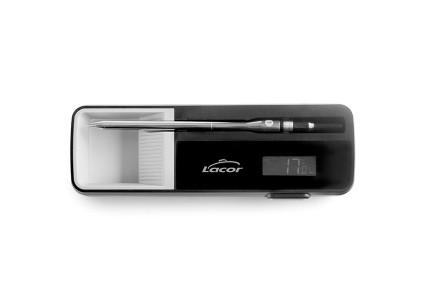 Thermomètre bluetooth avec sonde sans fil en acier inoxydable - Lacor