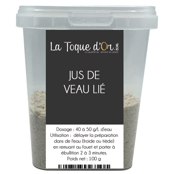 Jus de veau li&eacute;