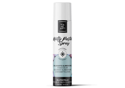 Colorant spray effet mat bleu pastel