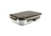 Boite de conservation rectangulaire double en inox avec couvercle étanche Ecoinox