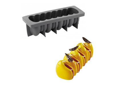 Moule à bûche silicone Canyon - Pavoni