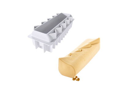 Moule à bûche silicone Sapin - Silikomart