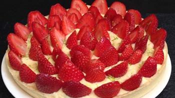 Tarte aux fraises