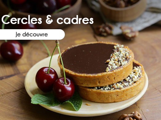Cercles et cadres à tarte