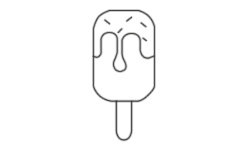 Travail de la glace